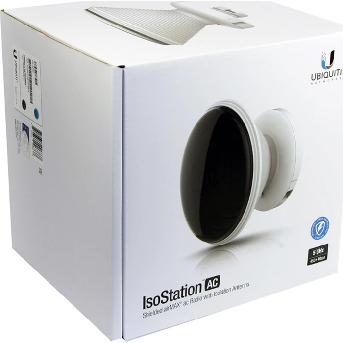 Ubiquiti IsoStation 5AC Outdoor Parabolic WiFi Antenna 14 dBi with Ethernet (IS-5AC)