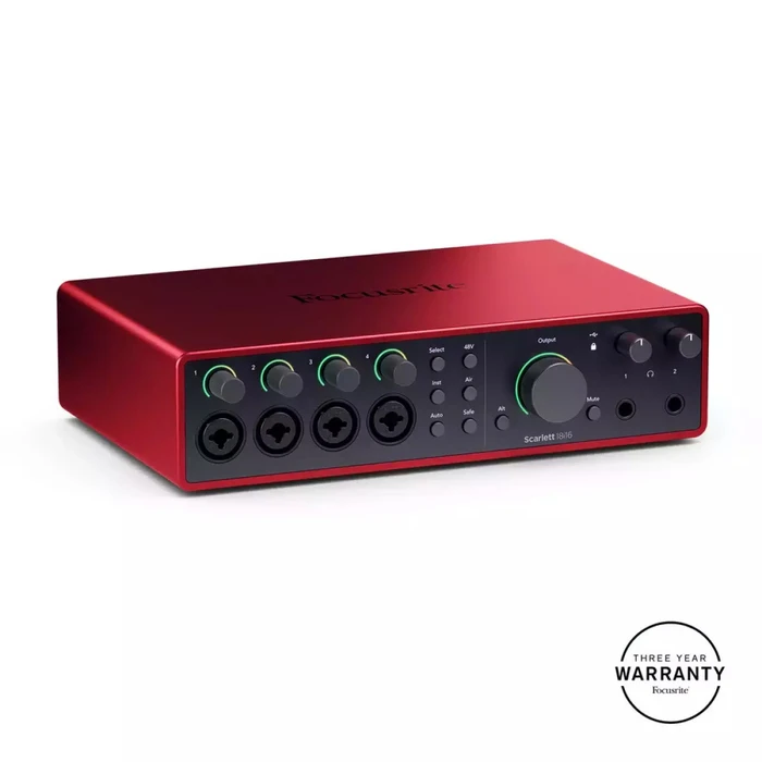 Focusrite Scarlett 18i16 4th Gen External Professional Audio Interface