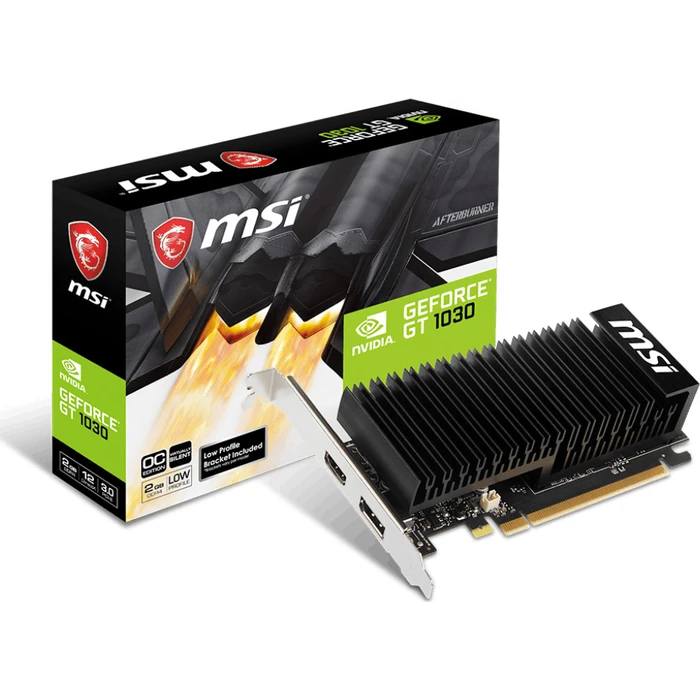 MSI GeForce GT 1030 2GB GDDR4 LP OC Graphics Card (V809-2825R / 912-V809-4068)
