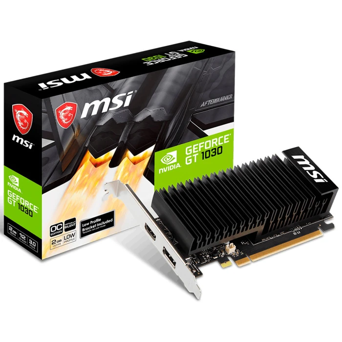 MSI GeForce GT 1030 2GB GDDR4 LP OC Graphics Card (V809-2825R / 912-V809-4068)