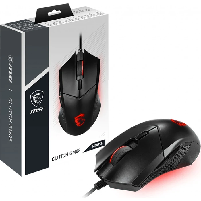 MSI Clutch GM08 Gaming Optical USB Mouse