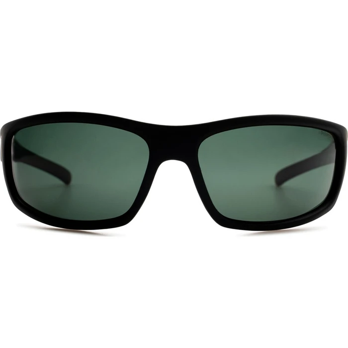 Polaroid Men's Sunglasses P8411 9CA/RC Black Acetate Frame with Green Polarized Lenses