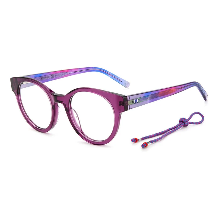 Missoni Women's Acetate Cat Eye Eyeglass Frame Purple MMI 0130 BPK