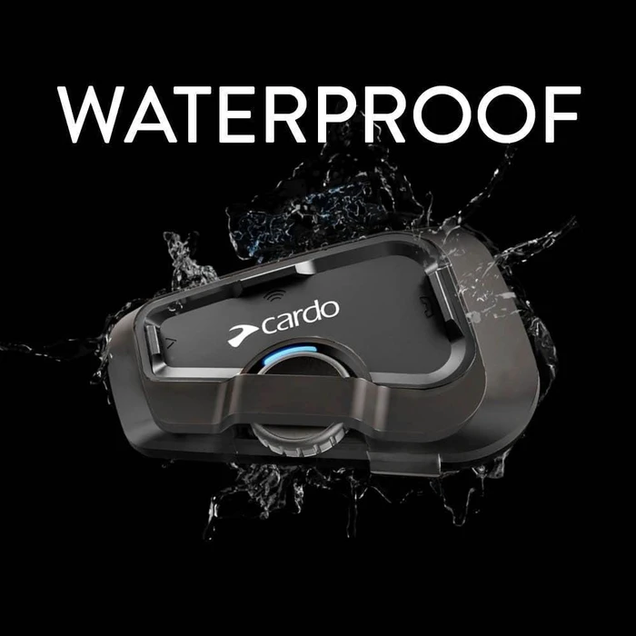 Cardo Freecom 2X Ενδοεπικοινωνία Διπλή για Κράνος Μηχανής με Bluetooth