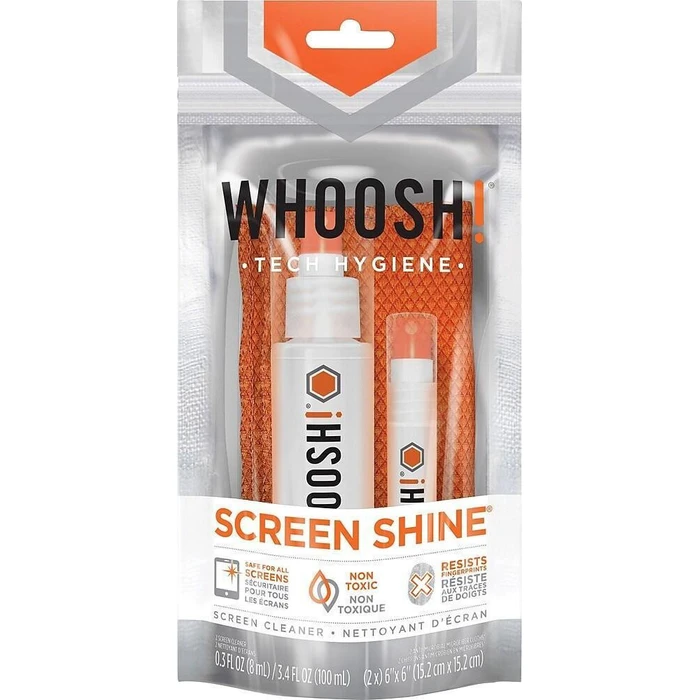 Whoosh Screen Cleaner Dual Pack 100ml + 8ml