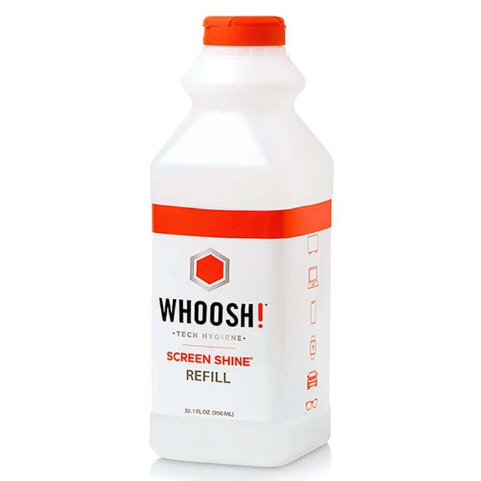 WHOOSH Screen Shine Refill 950ml - Screen/Office Cleaning Refill Bottle