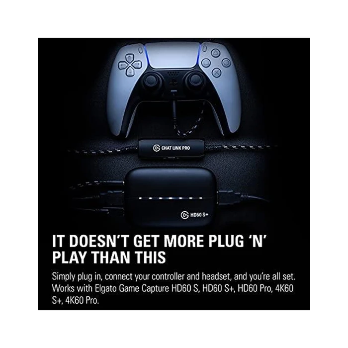 Elgato Chat Link Pro - Προσαρμογέας ήχου για PS5 / PS4 / Nintendo Switch