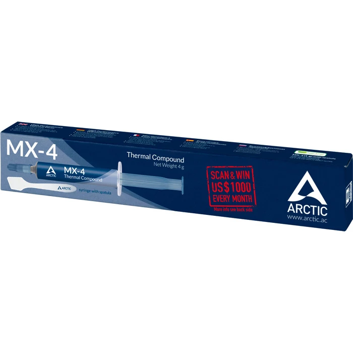 Arctic MX-4 2021 Edition Thermal Paste 4 g with Spatula