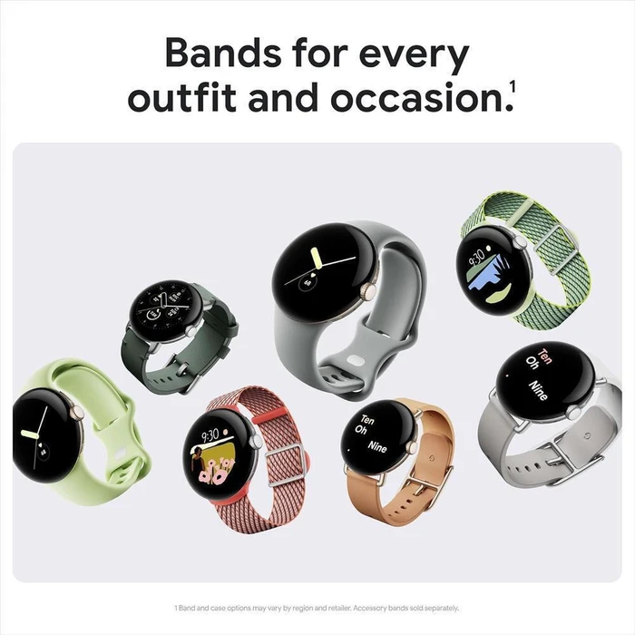 Google Strap with Silver Pin (Apple Watch 38/40/41/42mm)