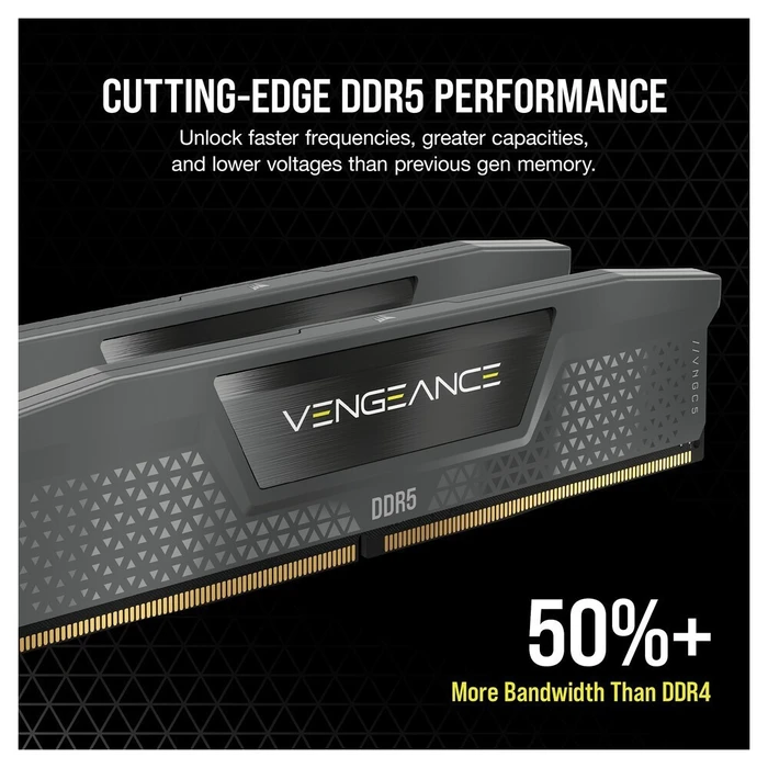 32GB Corsair VENGEANCE DDR5 6000MT/s (CMK32GX5M2B6000Z38) - Μνήμη RAM 2x16GB