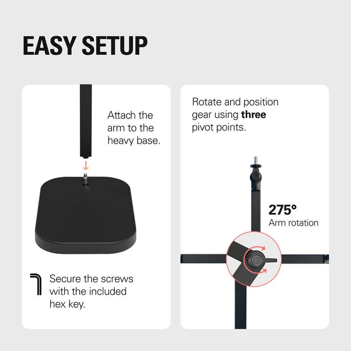 Elgato Wave Desk Stand - Black