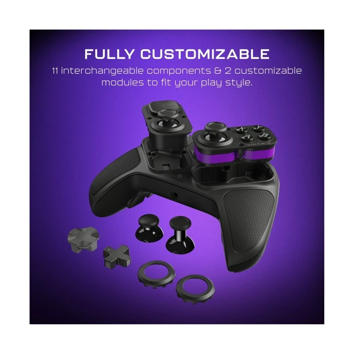 Turtle Beach Ποντίκι Victrix Pro BFG Reloaded Ασύρματο Χειριστήριο Μαύρο