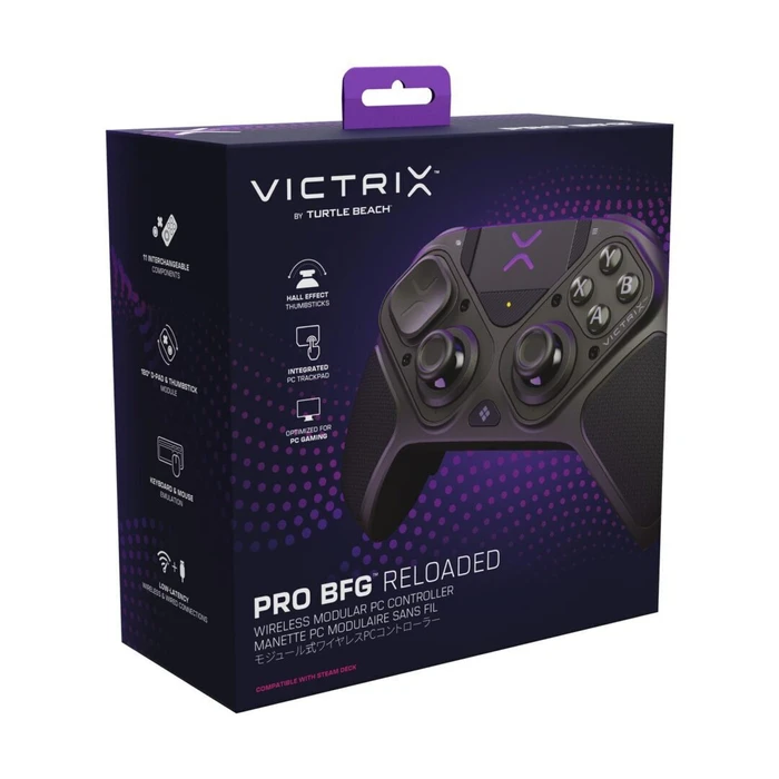 Turtle Beach Ποντίκι Victrix Pro BFG Reloaded Ασύρματο Χειριστήριο Μαύρο
