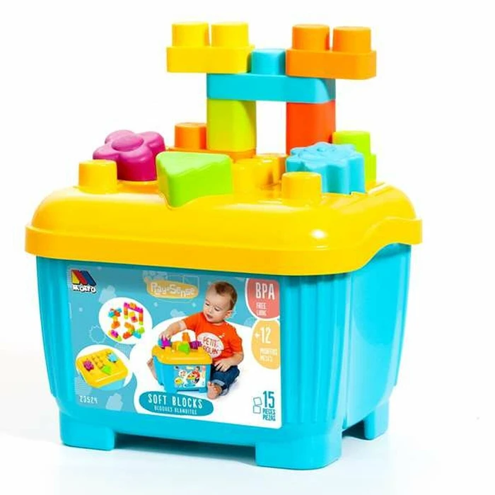 Molt? Blocks και Puzzles Παιχνίδι Κατασκευή 15 Τεμάχια