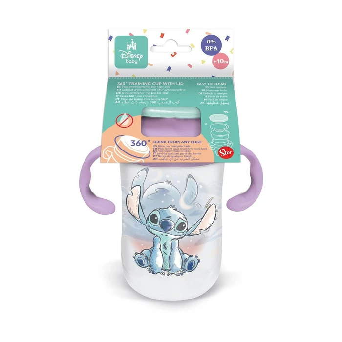 Stor Disney Κύπελλο Εκπαίδευσης Stitch Cuddle Me Toddler 360 395ml