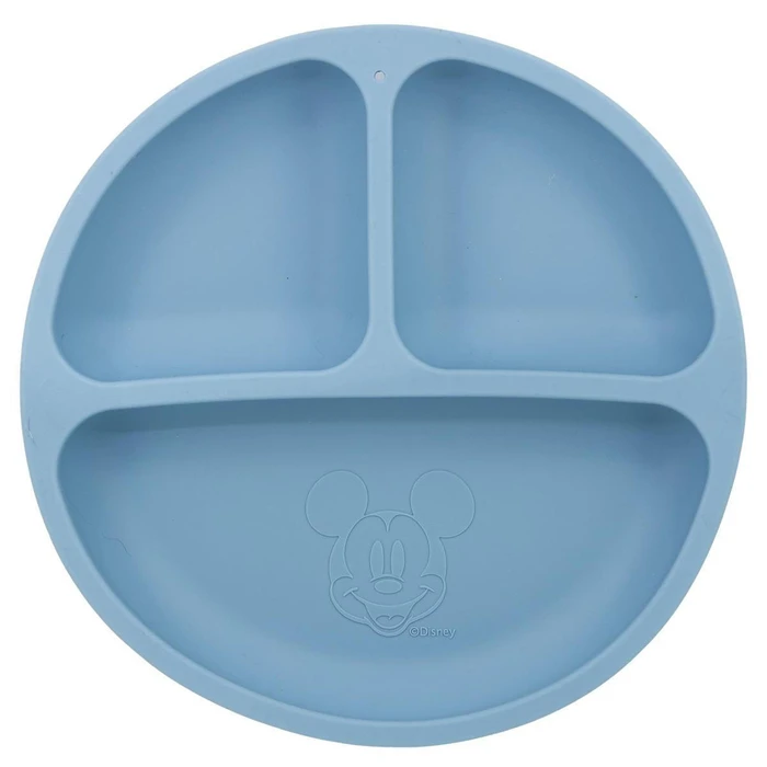 Stor Disney Mickey Mouse Πλαστικό Πιάτο Φαγητού για Νήπια με Χωρίσματα