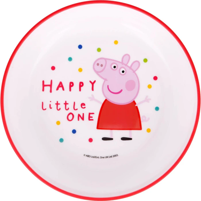 Stor Πιάτο Peppa Pig Little One Non Slip Bicolor Premium Bowl