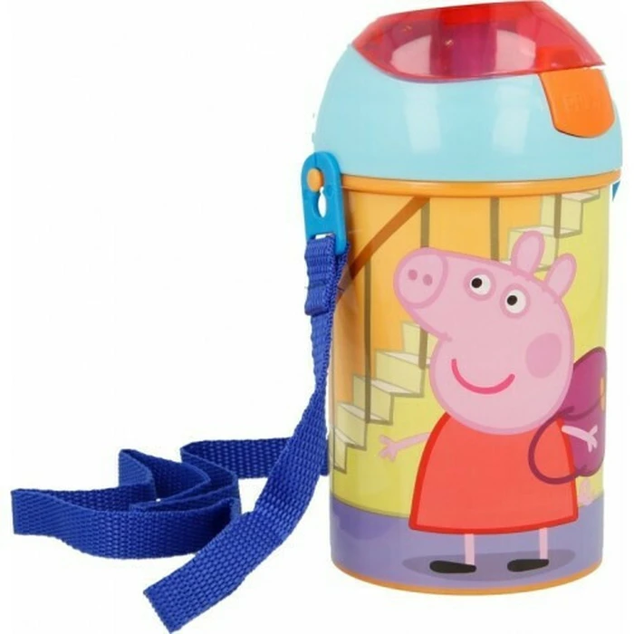Drinkware Stor Peppa Pig Pop Up Canteen 450ml
