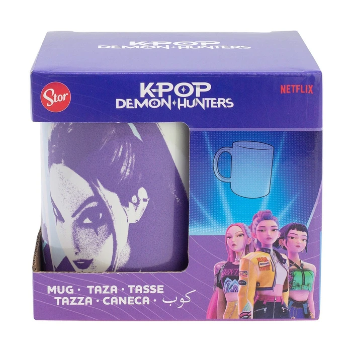 Stor: K-POP Demon Hunters - Young Adult Ceramic Mug in Gift Box (325 ml) (Model 80697)