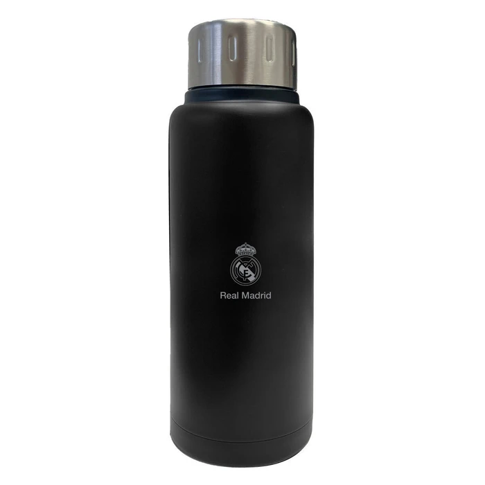 Safta Thermal Bottle Real Madrid Premium Stainless Steel Black 500ml