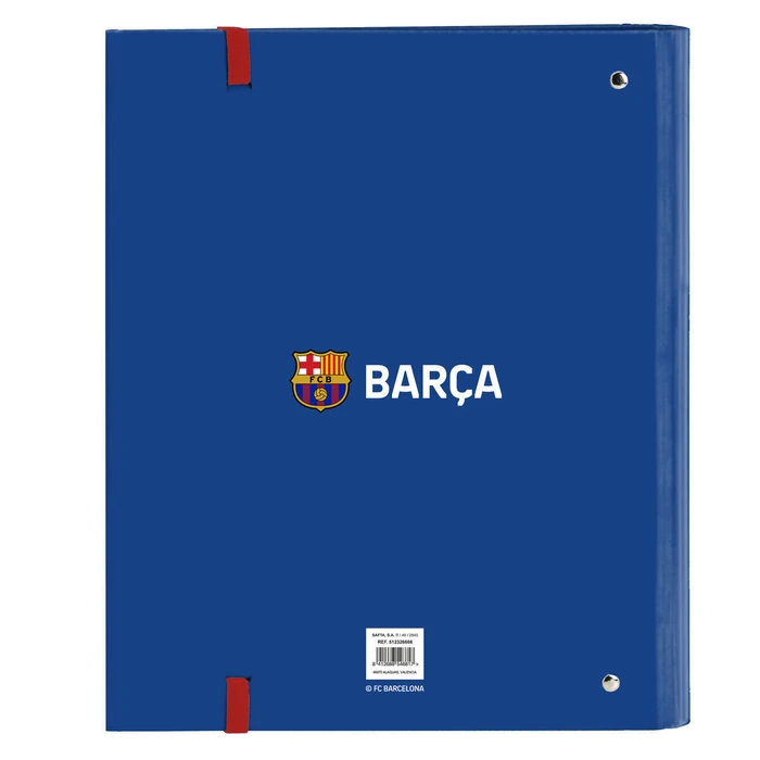 Safta Ντοσιέ με Κρίκους A4 4 Δακτύλιοι F.C.Barcelona 2? Equipacion με 100 Φύλλα