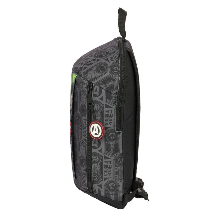 Σακίδιο Πλάτης Casual Avengers Vendetta Μαύρο 22 X 39 X 10 Cm