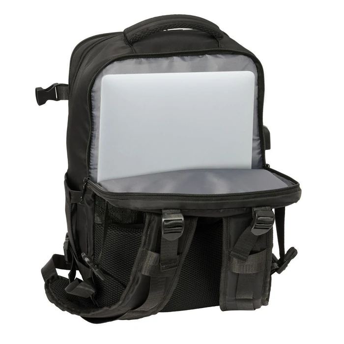 Safta Laptop Cabin Travel Backpack 15 6 F C Barcelona Navy Blue