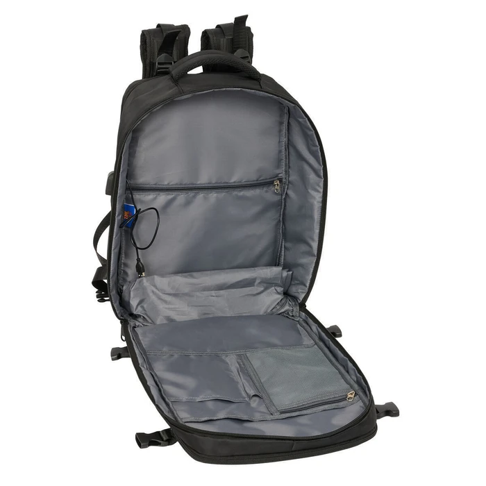Safta Laptop Cabin Travel Backpack 15 6 F C Barcelona Navy Blue