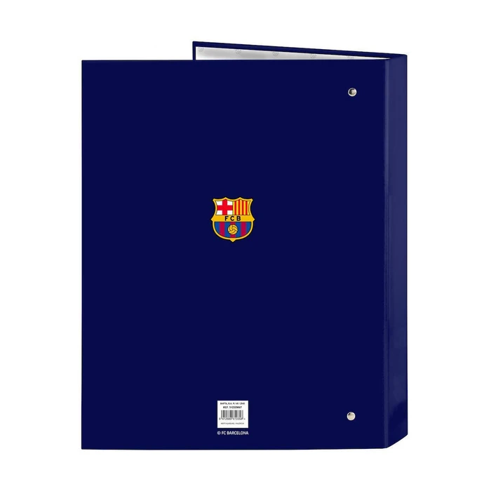 Safta FC Barcelona 25 26 Home Kit Cardboard 4 Rings Binder