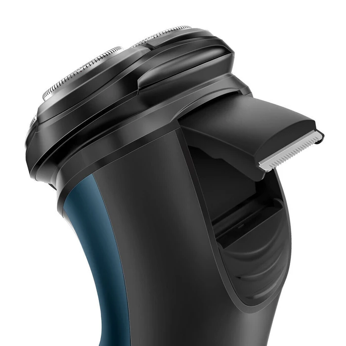 Taurus Electric Shaver 3 Side Shave 3 Blades USB Rechargeable Waterproof Wet and Dry