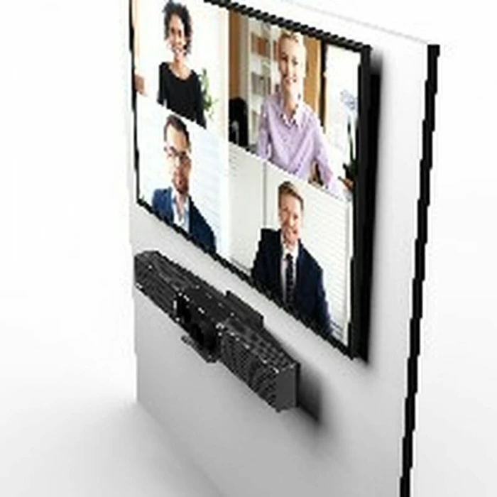 Yealink VCS-TVMOUNT2 Βάση Τηλεόρασης Τοίχου με Βραχίονα Μαύρο