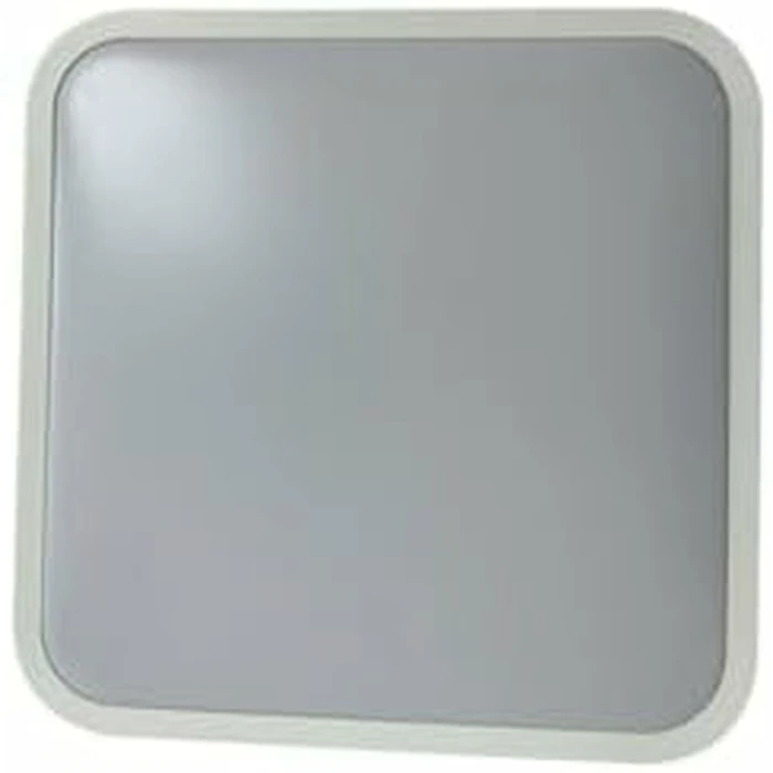 Silver Electronics Πλαφονιέρα Οροφής Ασημί με Ενσωματωμένο LED 490514