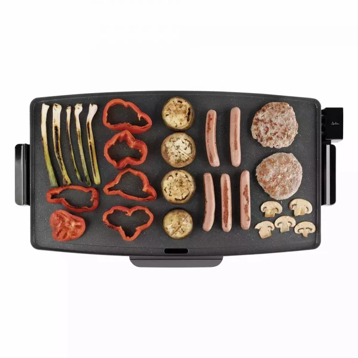 Jata JEGR1603 Electric Griddle Grill XXL 60 x 35 cm 2400W Black
