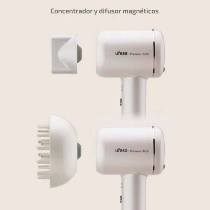 UFESA Πιστολάκι PRO IONIC-TECH Λευκό