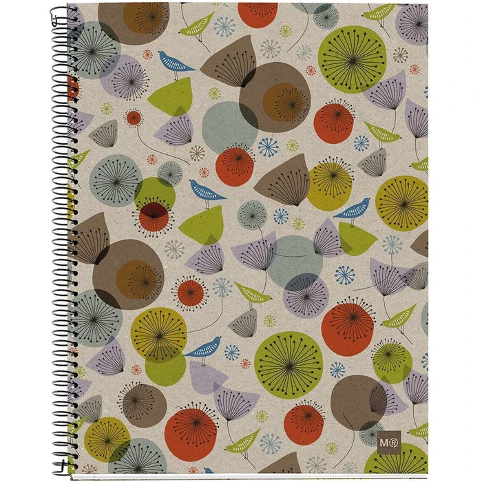 Miquelrius Notizblock ECOBIRDS Recycle A4 - 80 Sheets