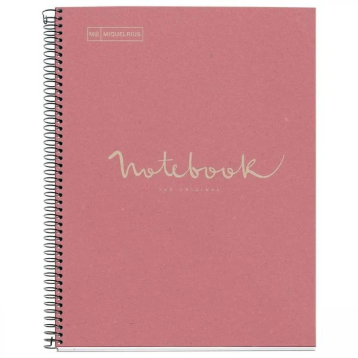 Miquelrius ECO Notepad Pink 80 Sheets (A4)
