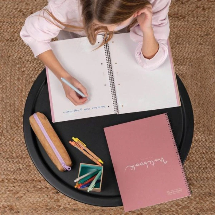 Miquelrius ECO Notepad Pink 80 Sheets (A4)