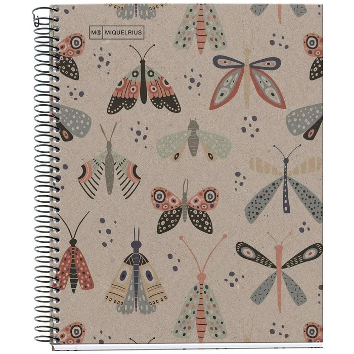Miquelrius SCHMETTERLING Design Recycled Notepad, A5, 80 Sheets