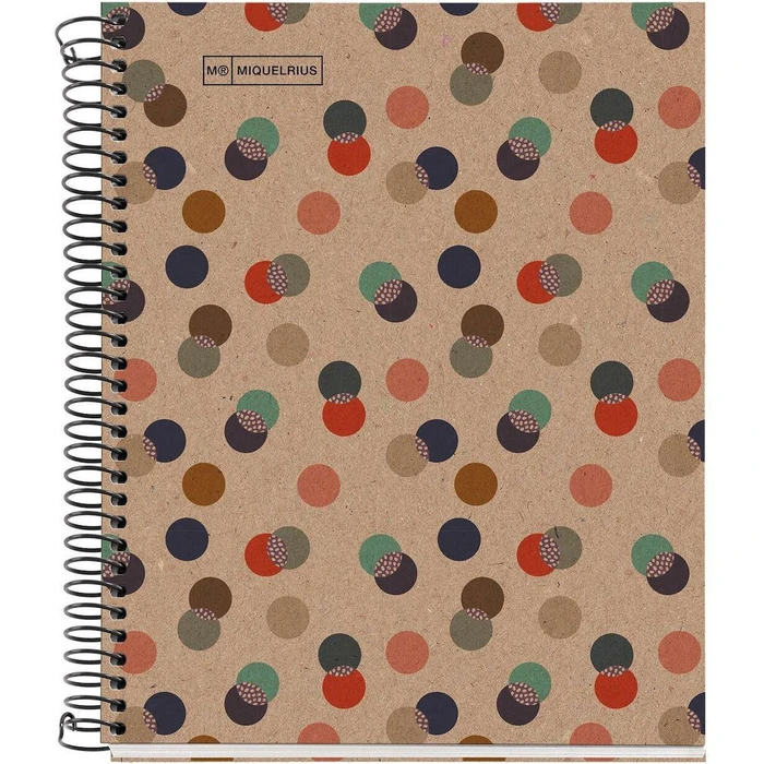 Miquelrius Confetti Recycled Notepad A5 80 Sheets