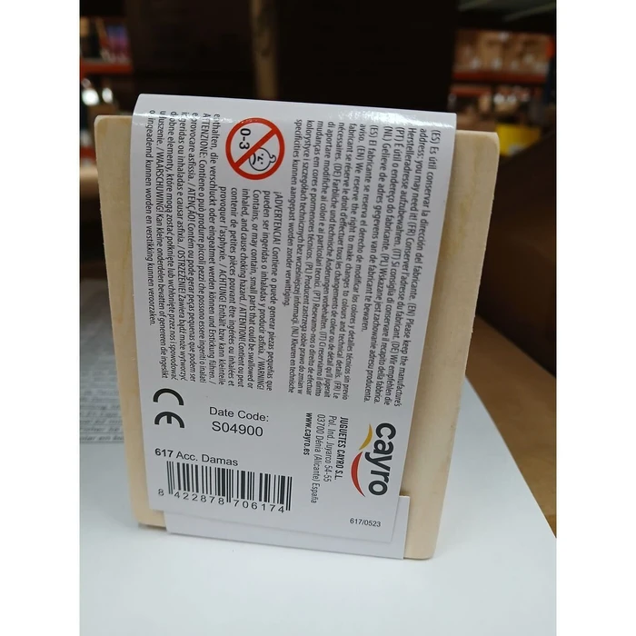 Επιτραπέζιο Παιχνίδι Ντάμα 7+ Ετών Cayro