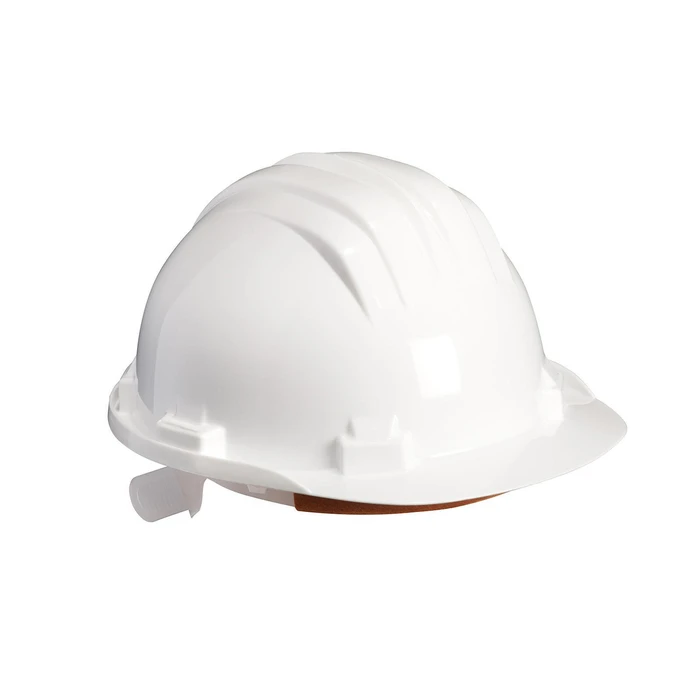 Climax White Construction Safety Helmet