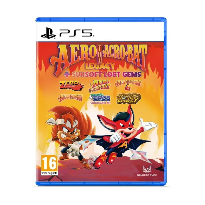 PS5 Aero The Acro-Bat Legacy + Sunsoft Lost Gems (Selecta Vision)