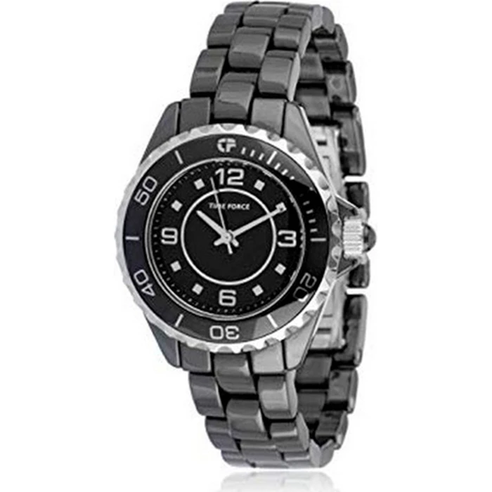 Time Force Women's Watch 31 mm Black Ceramic Bracelet - TF4184L01M