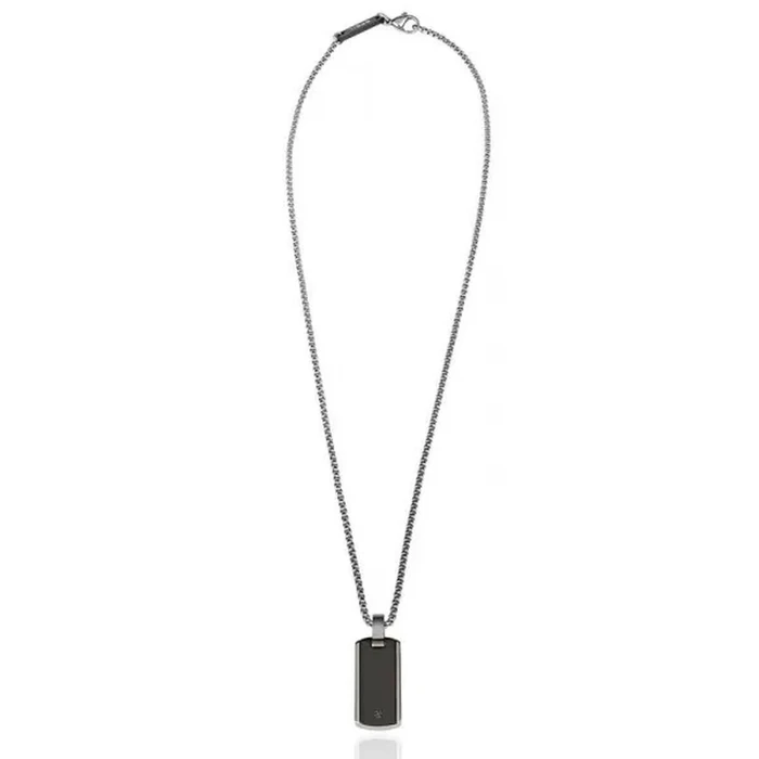 Breil Κολιέ από Ατσάλι Μαύρο TJ2747, 65 cm