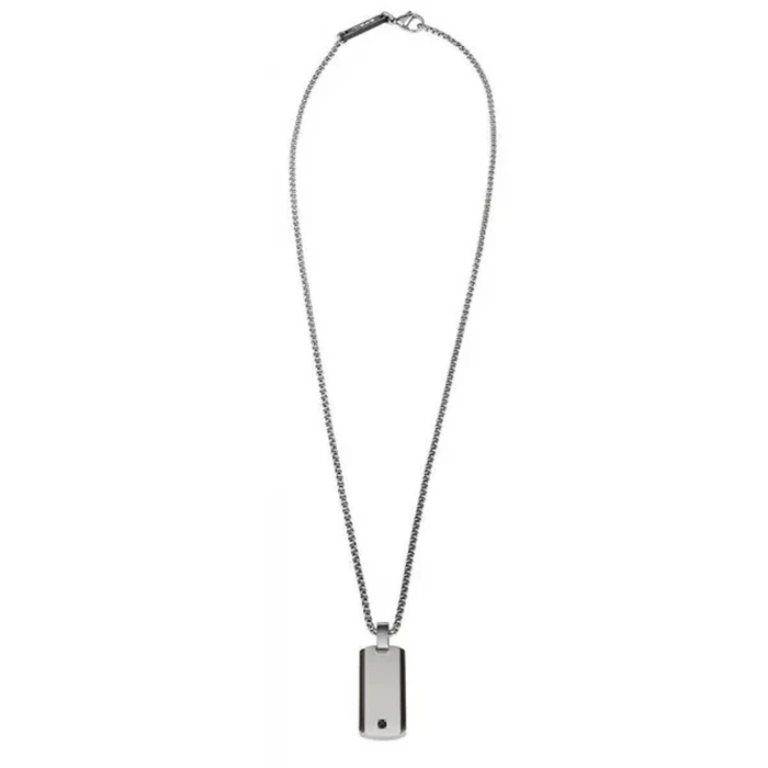 Breil Κολιέ από Ατσάλι Μαύρο TJ2748 - 65 cm