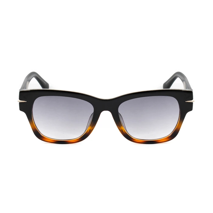 Bobroff Γυναικεία Γυαλιά Ηλίου με Πολύχρωμο Κοκκάλινο Σκελετό και Γκρι Φακό