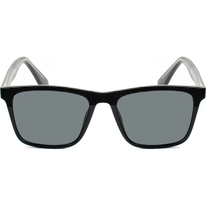 Bobroff Ανδρικά Γυαλιά Ηλίου με Μαύρο Κοκκάλινο Σκελετό και Μαύρο Φακό