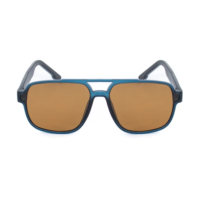 Bobroff Ανδρικά Γυαλιά Ηλίου με Μπλε Κοκκάλινο Σκελετό και Καφέ Φακό