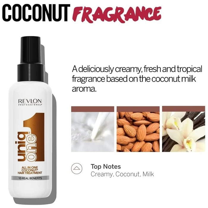 Revlon Uniq One Coconut Lotion Μαλλιών για Αναδόμηση 150ml