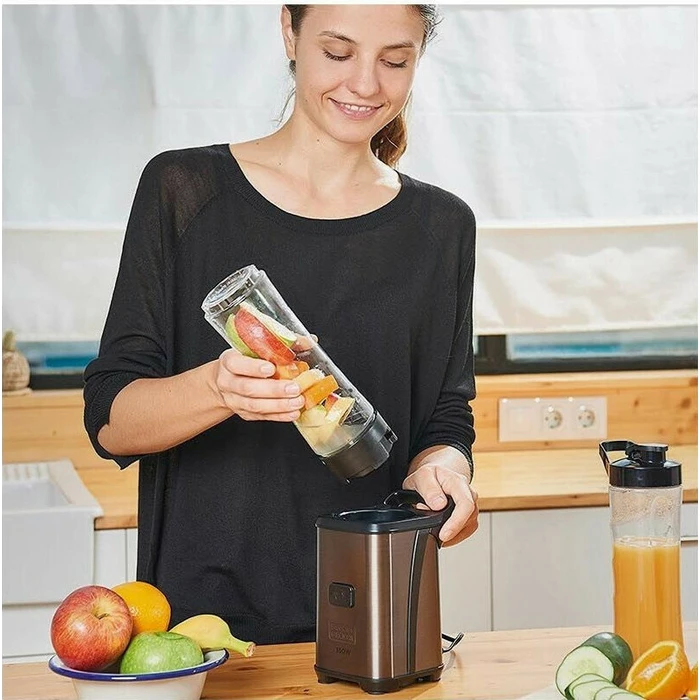 Black & Decker Blender Cup Grey Transparent 300 W 600 ml